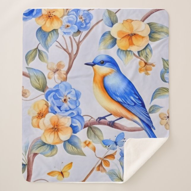 Couverture Sherpa Bluebird (Devant)