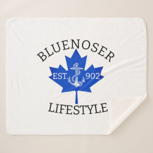 Couverture Sherpa Bluenoser Lifestyle Feuille d'érable 902 Eh !