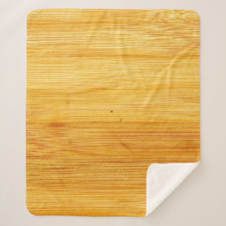 Couverture Sherpa Bois bambou texture arrière - plan