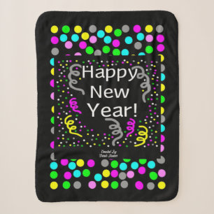 Couverture Sherpa Bonne année Salutations Petit Sherpa Blanket