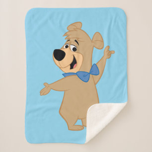 Couverture Sherpa Boo Boo Bear Armoiries Large