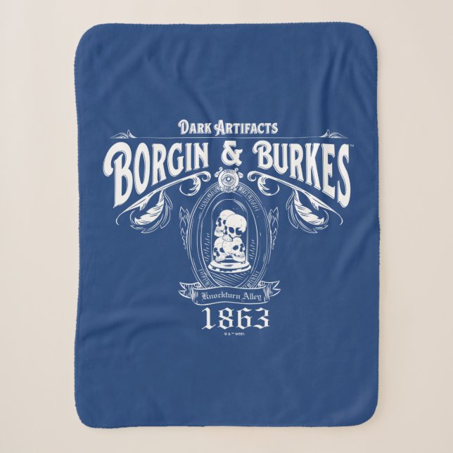 Couverture Sherpa BORGIN & BURKES™ Artefacts foncés Magasin graphiqu (Devant)