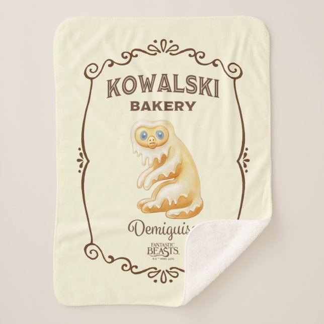Couverture Sherpa Boulangerie Kowalski - Demiguise (Devant)