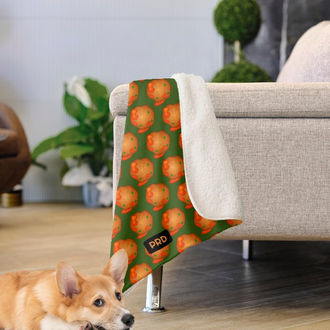 Couverture Sherpa Boulettes de viande - Style italien - Ajouter les  (Créateur téléchargé)