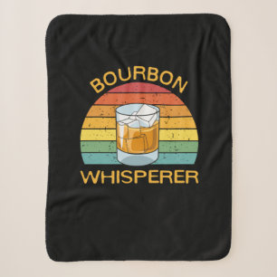 Couverture Sherpa Bourbon Whisperer Whiskey Bourbon Boire Cadeau