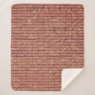 Couverture Sherpa brique de béton Brown