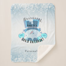 Brrrr, bébé Il fait froid dehors