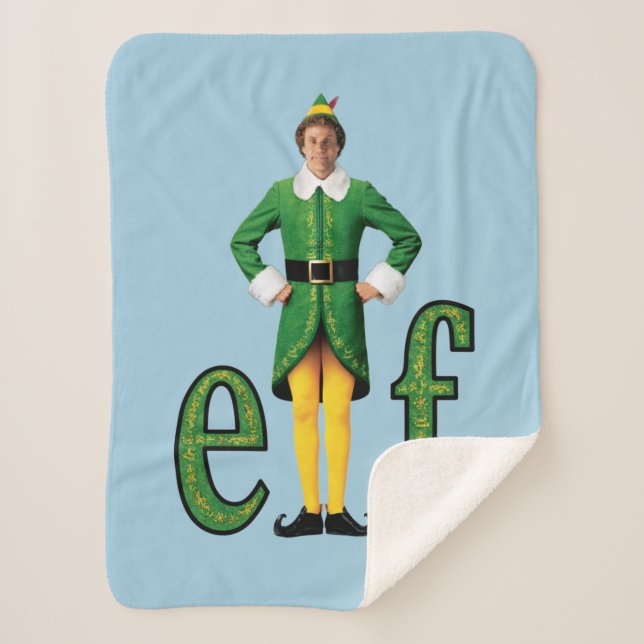 Couverture Sherpa Buddy le logo Elf Movie (Devant)