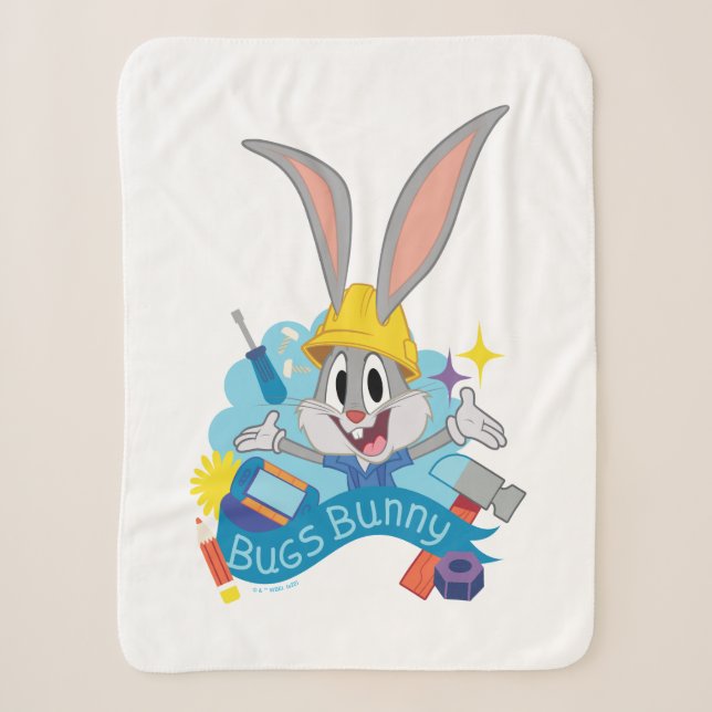 Couverture Sherpa BUGS BUNNY BUILDERS™| BUGS BUNNY™ Character Art (Devant)