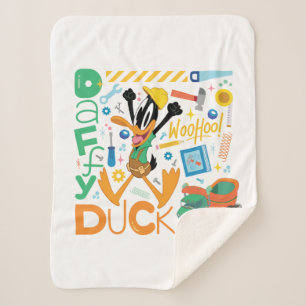 Couverture Sherpa BUGS BUNNY BUILDERS™ DAFFY DUCK™ Outils de travai