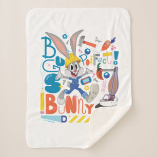Couverture Sherpa BUGS BUNNY BUILDERS™ Outils de travail de BUGS BU
