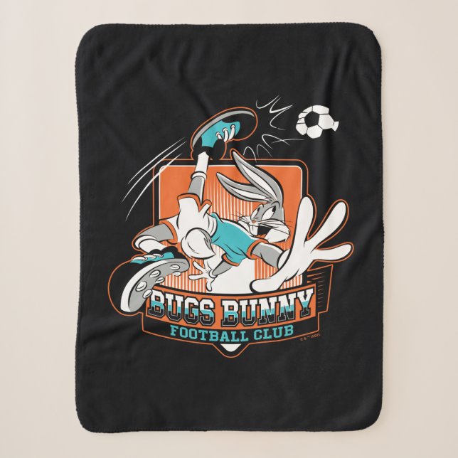 Couverture Sherpa BUGS BUNNY™ Football Club Badge (Devant)