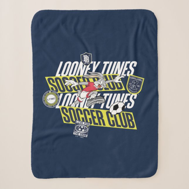 Couverture Sherpa BUGS BUNNY™ LOONEY TUNES™ Soccer Club (Devant)