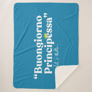 Couverture Sherpa Buongiorno Principessa