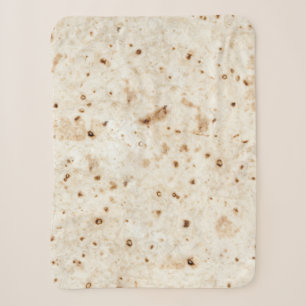 Couverture Sherpa Burrito Blanket Flour Tortilla Sherpa Fleece Jeu
