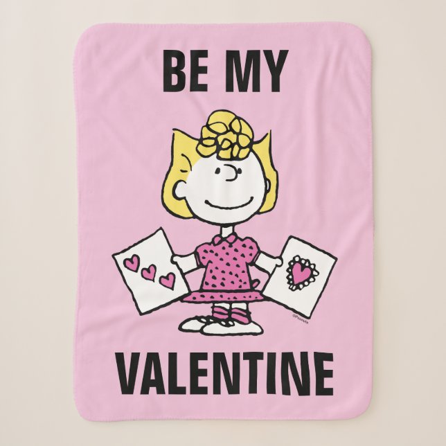 Couverture Sherpa cacahuètes | Saint Valentin | Sally Valentines (Devant)