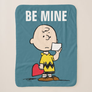 Couverture Sherpa cacahuètes   Valentine's Day Charlie Brown