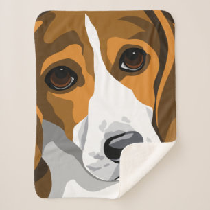 Couverture Sherpa Cadeaux pour amateur de Beagle