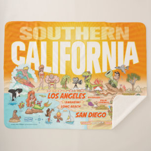 Couverture Sherpa California Beach Paradise