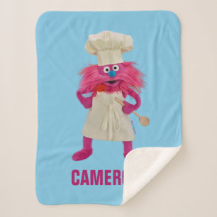 Couverture Sherpa Camion alimentaire Monster de Cookie Poing Gonge