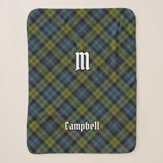 Couverture Sherpa Campbell Tartan (Devant)