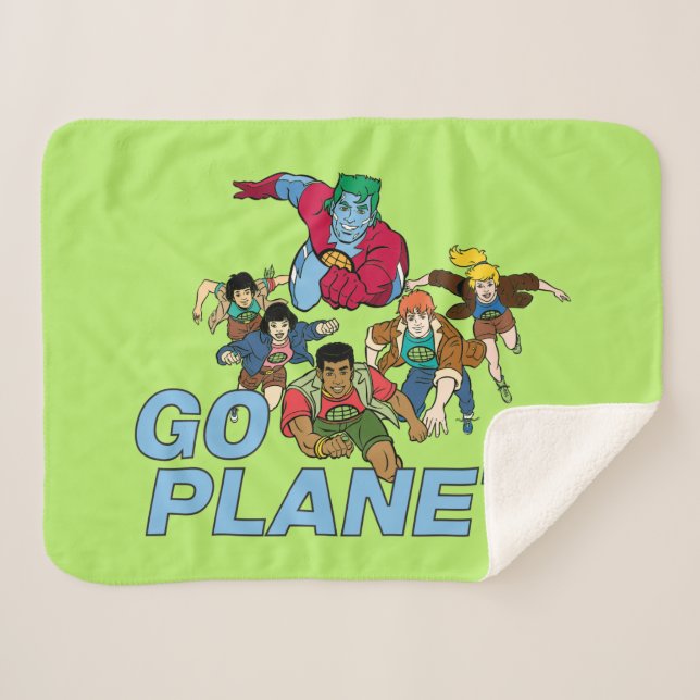 Couverture Sherpa Capitaine Planète et les Planètes - Allez Planète  (Devant (Horizontal))