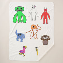 Caractères Garten Anime