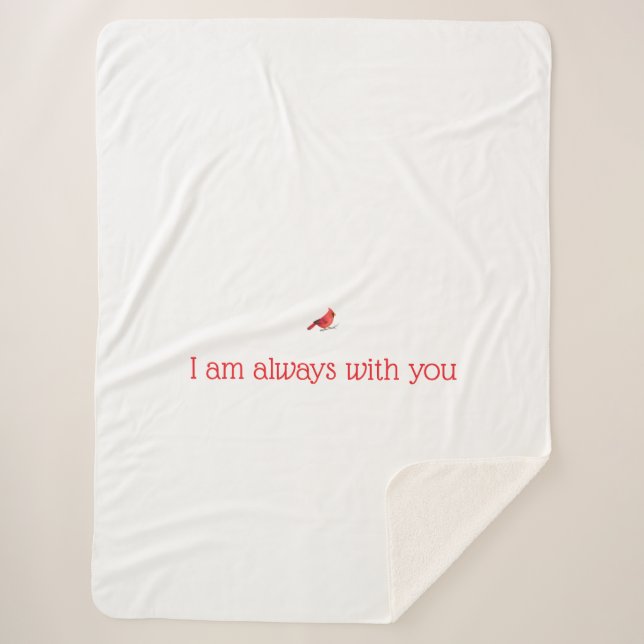 Couverture Sherpa Cardinal Blanket (Devant)