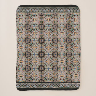 Couverture Sherpa Carreaux de l'Alhambra