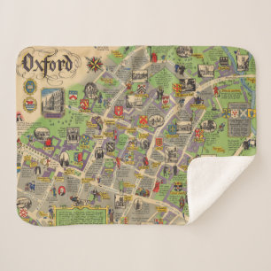 Couverture Sherpa Carte d'Oxford, Angleterre (chemins de fer