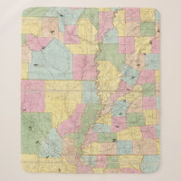 Carte du Mississippi, de la Louisiane et de