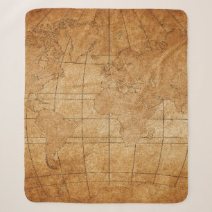 Couverture Sherpa carte du monde
