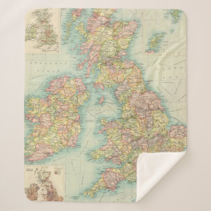 Couverture Sherpa Carte politique d'îles britanniques