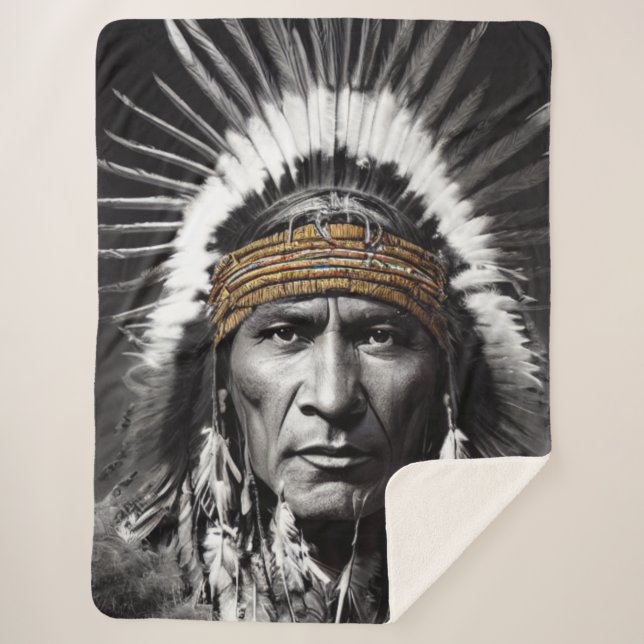 Couverture Sherpa Carte Sherpa Blanket (Devant)