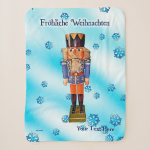 Couverture Sherpa Casse-noix allemand - Fröhliche Weihnachten