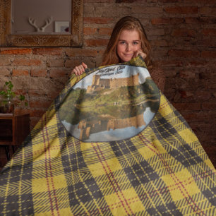 Couverture Sherpa Castle Sherpa Blanket du clan écossais MacLeod