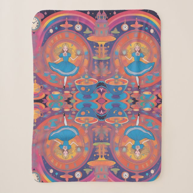 Couverture Sherpa C'est le Tea Time Alice (Devant)