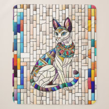 Chat égyptien - Art Mosaïque