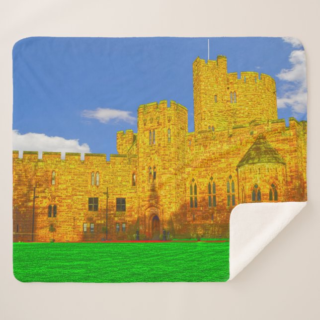 Couverture Sherpa Château de Peckforton à Tarporley, Cheshire (Devant (Horizontal))