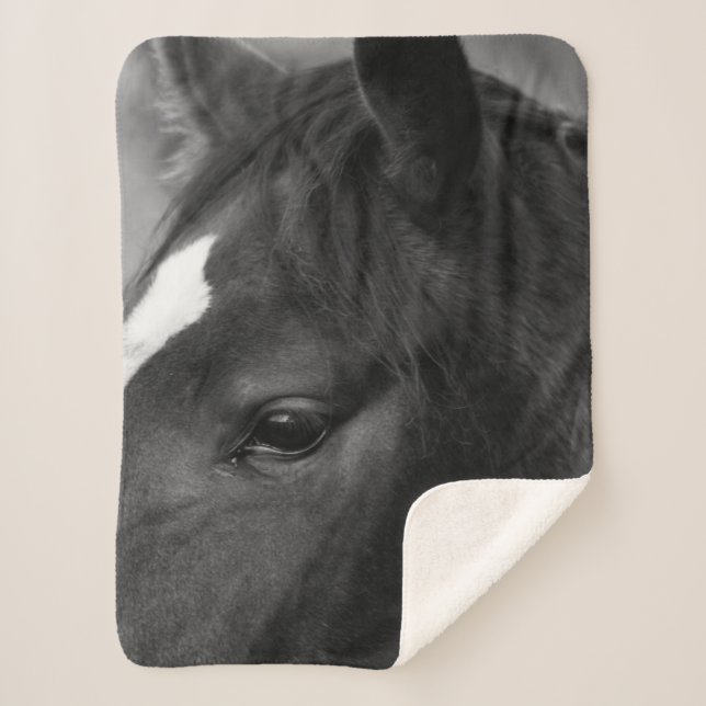 Couverture Sherpa Cheval sbcnm (Devant)