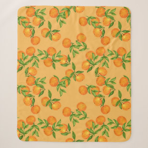 Couverture Sherpa Chinois d'inspiration japonaise, aquarelle