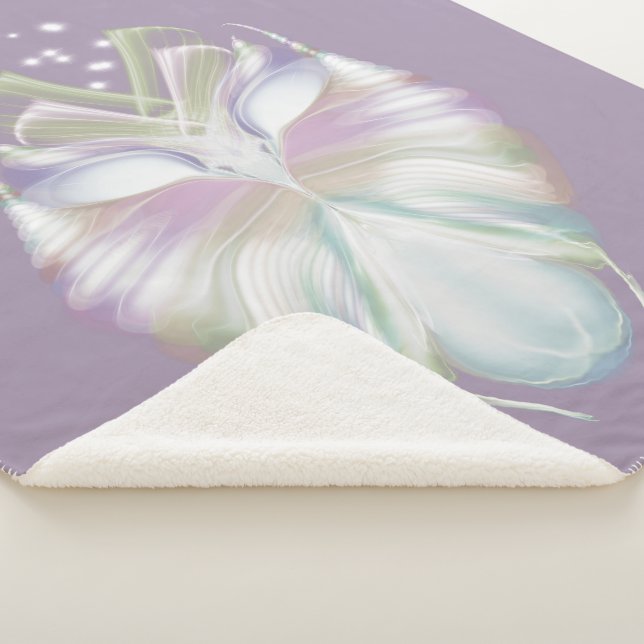 Couverture Sherpa Chouette Oracle Pastel Purple (3/4)