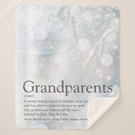 Couverture Sherpa Citation des grands-parents pour les fêtes d'hiver