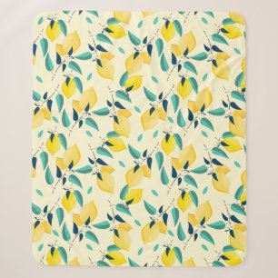 Couverture Sherpa Citron