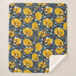 Couverture Sherpa Citron