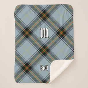 Couverture Sherpa Clan Bell Tartan