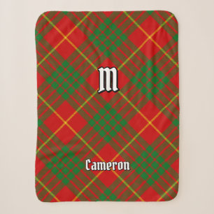 Couverture Sherpa Clan Cameron Tartan