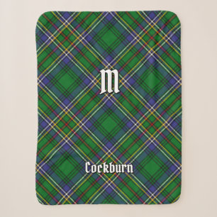 Couverture Sherpa Clan Cockburn Tartan