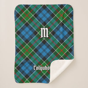 Couverture Sherpa Clan Colquhoun Tartan