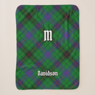 Couverture Sherpa Clan Davidson Tartan
